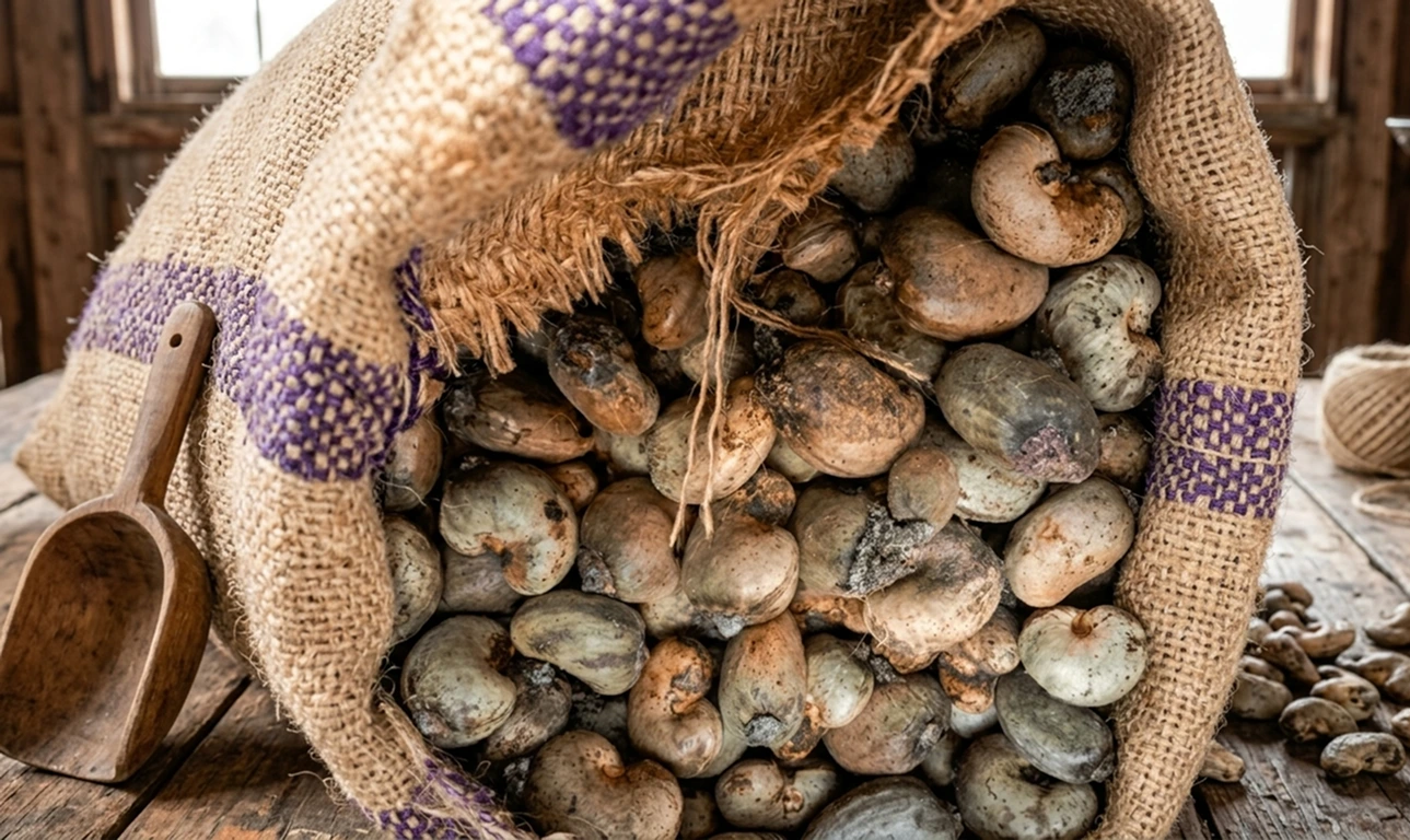 High-quality dried raw cashew nuts carefully sourced and prepared for local and international markets.